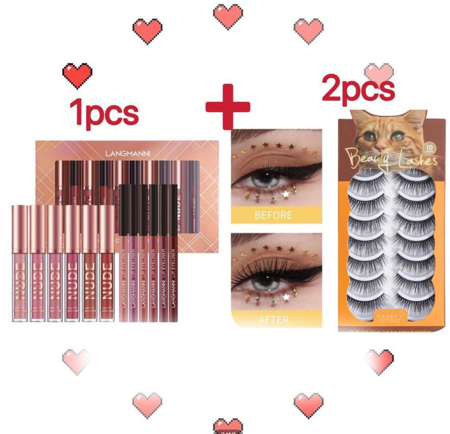 12-Piece Lip Liner &amp; Lipstick Set