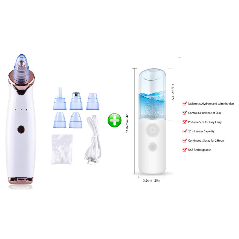 Acne Cleaning Facial Electric Blackhead Suction Tool