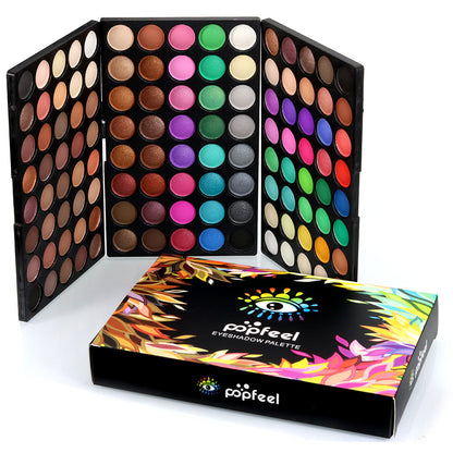 120-Color Professional Eyeshadow Palette