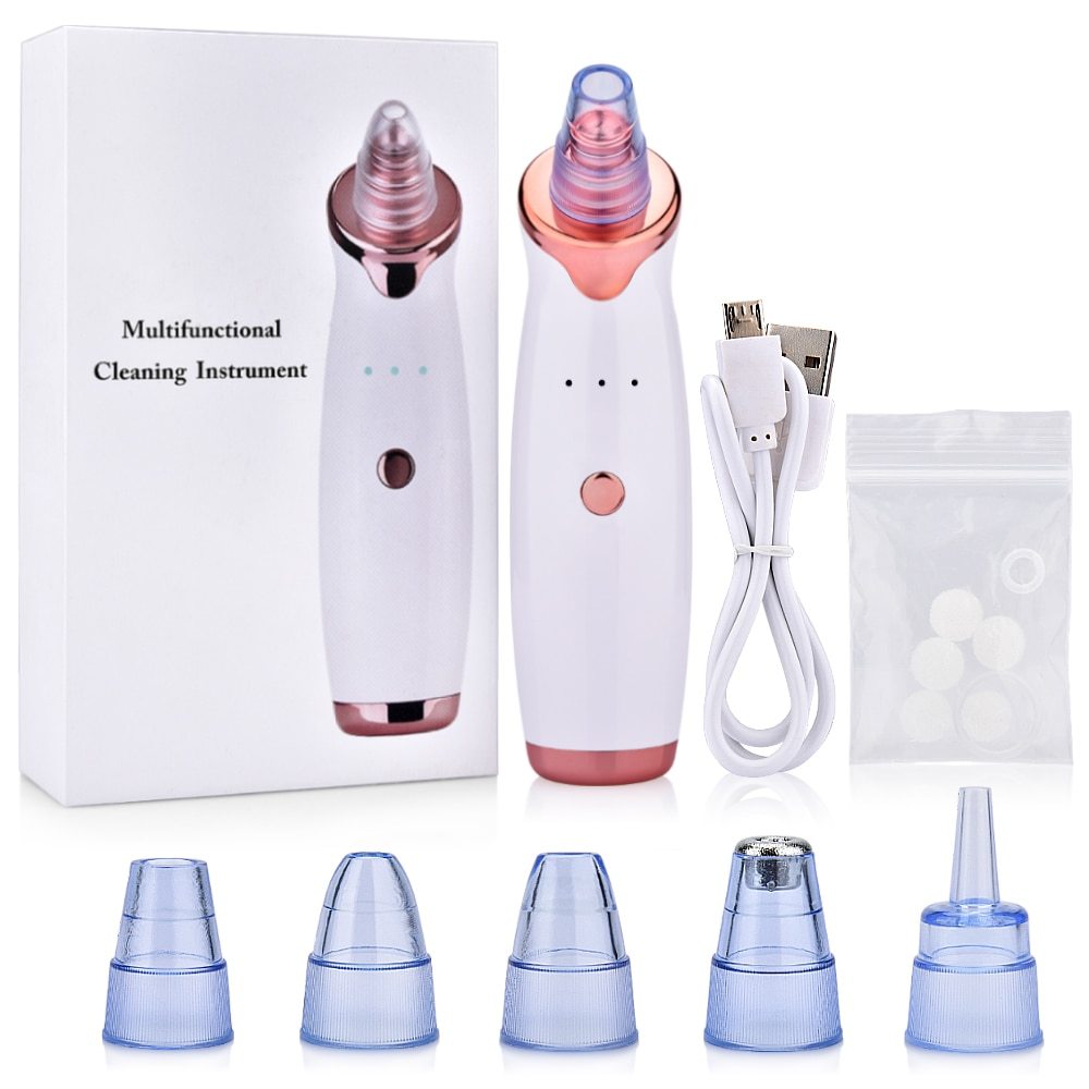 Acne Cleaning Facial Electric Blackhead Suction Tool