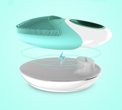 Wireless Charging Silicone Cleansing Instrument