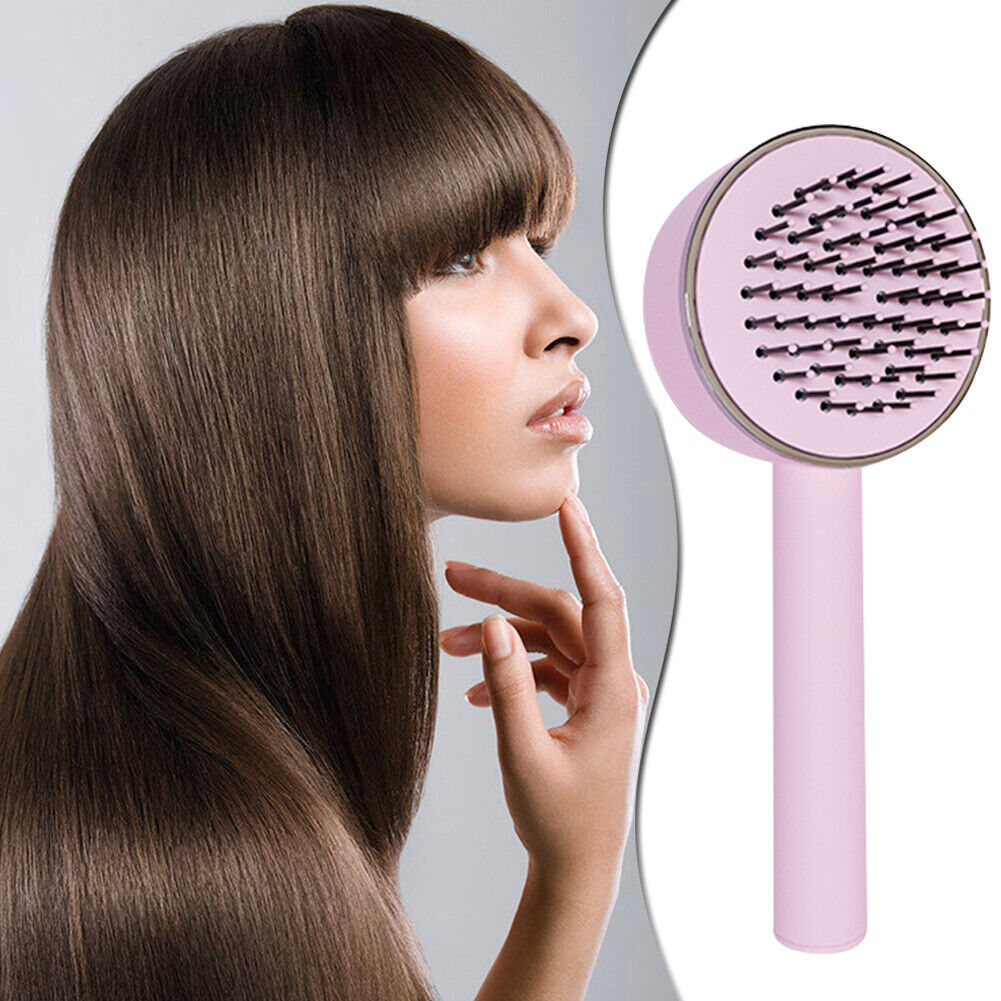 Self-Cleaning Airbag Hair Brush