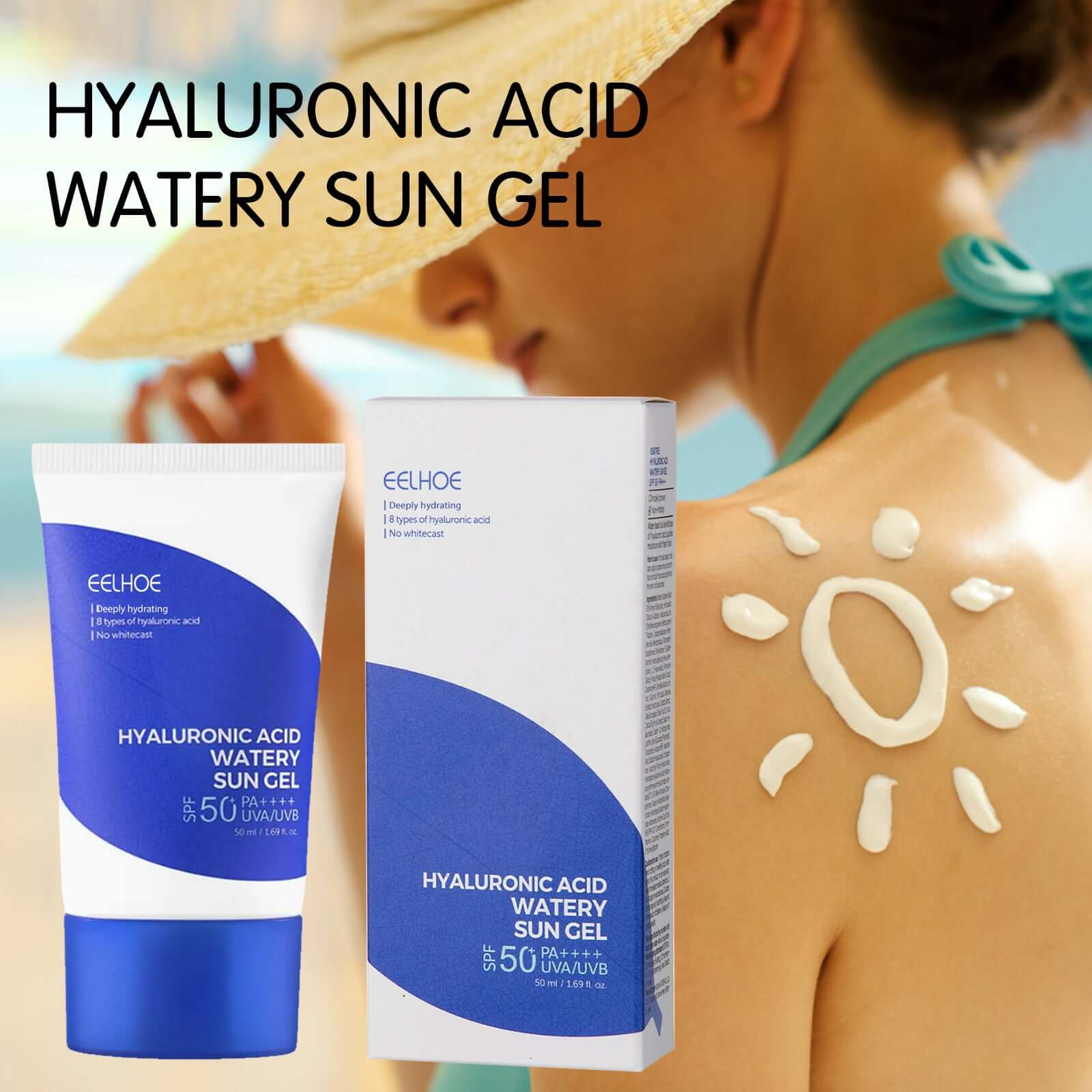 Hyaluronic Acid Moisturizing Protective Gel Summer Outdoor