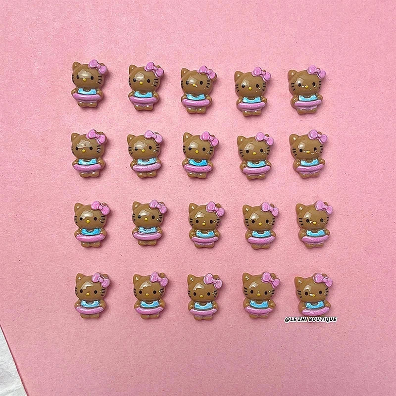 Kitty Nail Art Accessories