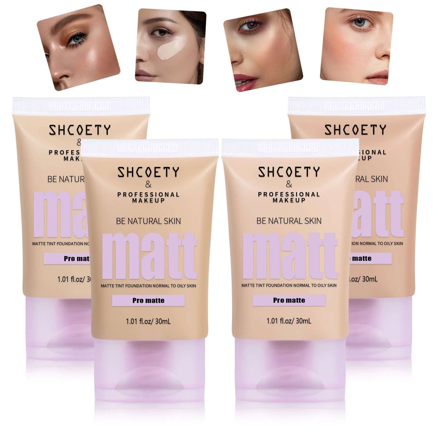 4 Colors Longwear Foundation Concealer Natural Brightening