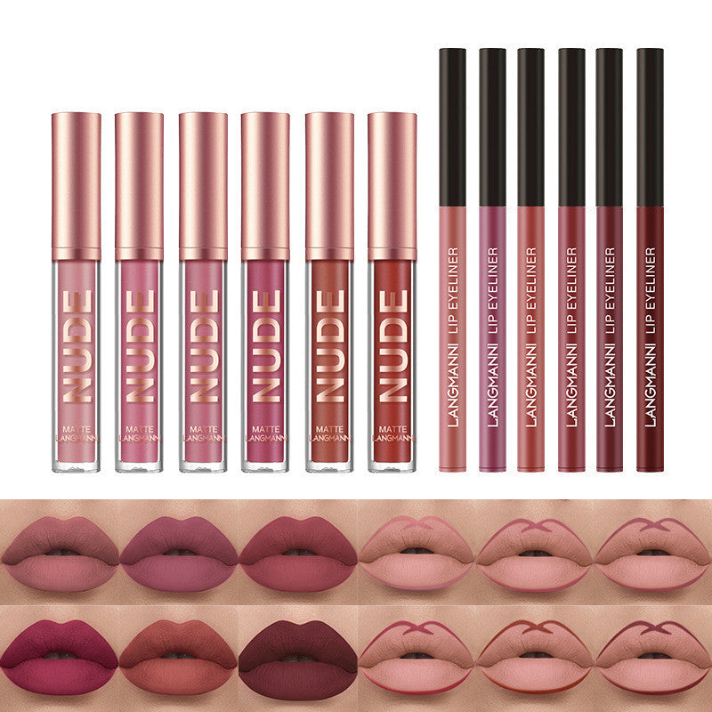 12-Piece Lip Liner &amp; Lipstick Set